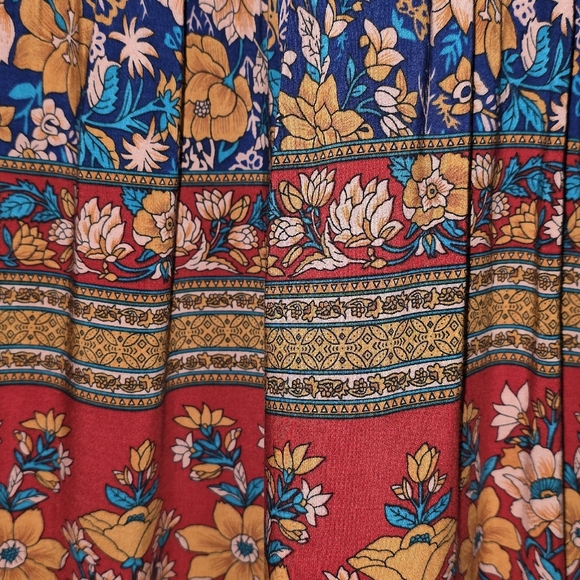 Coastal Cowgirl Maxi Floral Dress (SIZE M/10) EUC - Picture 9 of 9